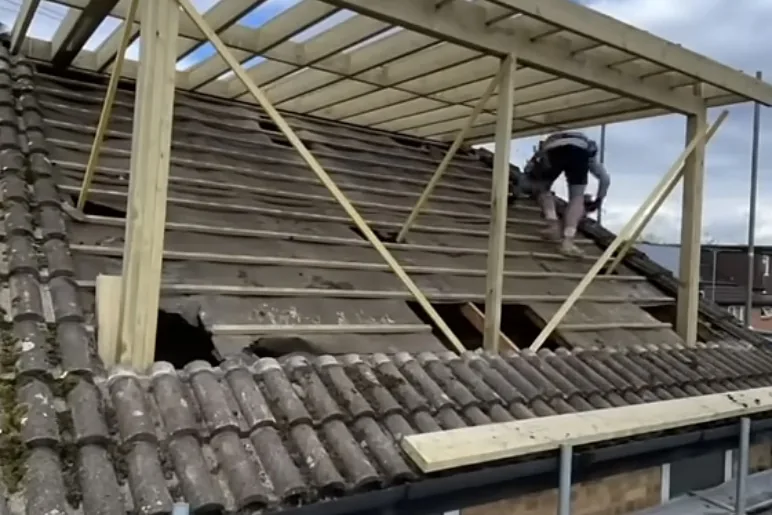 Rénovation complète de toiture à Ancenis
